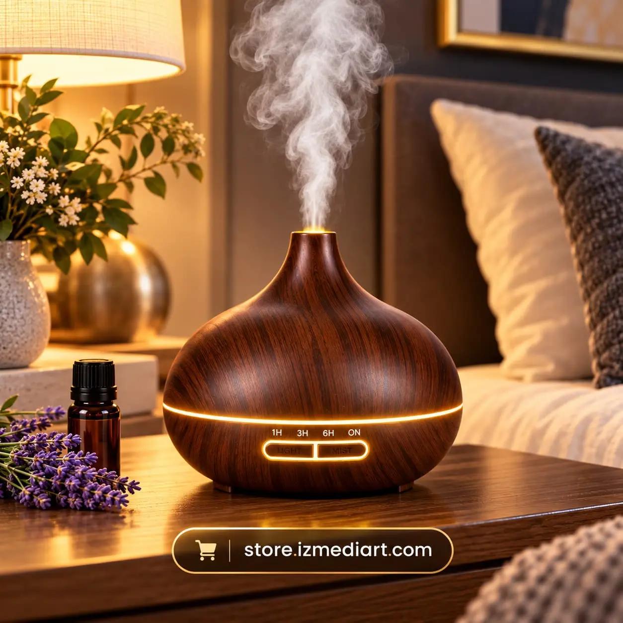ROBEVE RB-177 Aromatherapy Humidifier & Essential Oil Diffuser